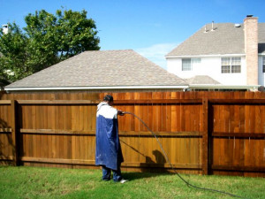 Chemical strip, pressurewash old stain, neutralize & brighten ...