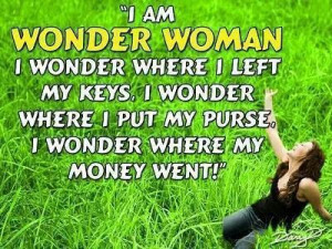Am Wonder Woman...