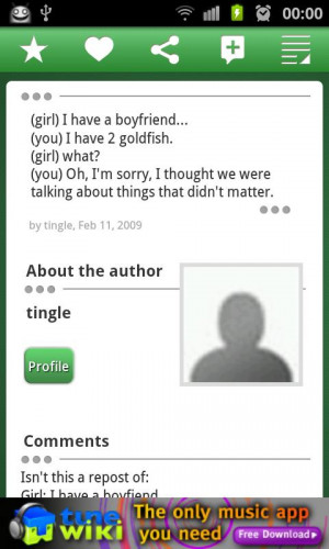 Pickup Lines - screenshot