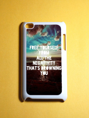 Ipod Touch 4 Case - Cute self quote Ipod 4G Touch Case, 4th Gen Ipod ...