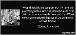 the proceedings into a circus, it should be made clear that the circus ...