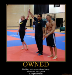OWNED - Nothing sucks more than being submitted by a girl in a jiu ...