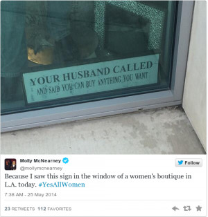11 powerful images used to illustrate the #YesAllWomen hashtag