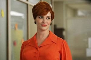 Christina Hendricks as Joan Harris -- Mad Men