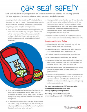 car seat safety flyer by mm6889