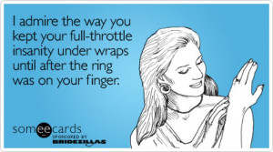 Keeping The Inner Bridezilla Under Wraps