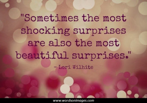 Surprising quotes