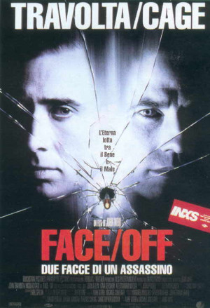 Face/Off (1997). Italian poster.