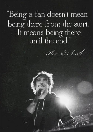 Alex Gaskarth real quotes