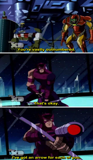 The Avengers Earth's Mightiest Heroes Qoute-8