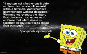 spongebob quote