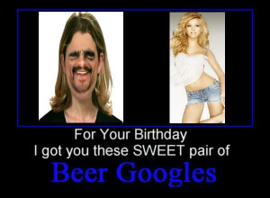 Birthday Beer Goggles Image