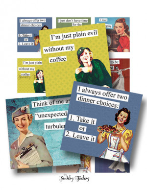 Retro Brazen Broads II Quotes 2x2 Digital Collage Sheet Scrabble Tile ...
