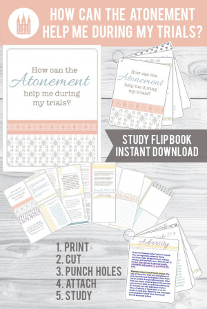 Come Follow Me. This study flip book is titled, 