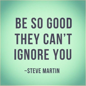 Visibility is critical to career success. It's not enough to be good ...