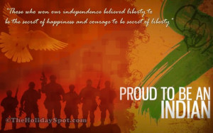 Homepage » Indian Independence Day » Liberty the secret of happiness
