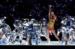 katy perry sets the super bowl aglow with her wild half time show
