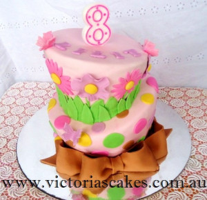 Whimsical Birthday Cake