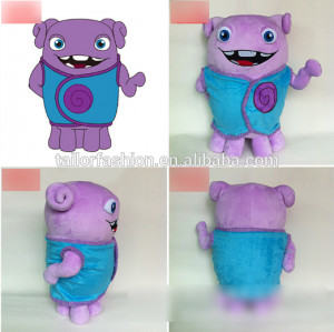2015 new Dreamworks Movie HOME OH Boov Rainb Plush Doll 40cm Captain ...