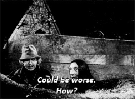black and white gif, gene wilder gif, trying gif, young frankenstein ...