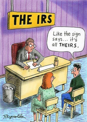 ... Funny cartoons , Funny Pictures // Tags: Funny IRS cartoons