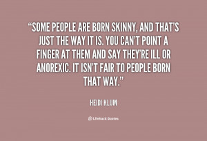 Skinny People Quotes