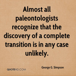 George G. Simpson Quotes