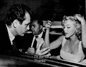 Oh marilyn ... yous a bad bitch ;)
