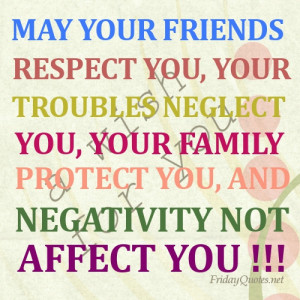 Best Blessings Quotes for Friday: May your friends respect you , your ...
