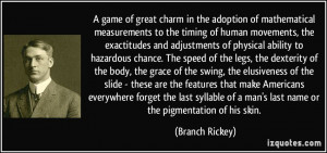 game of great charm in the adoption of mathematical measurements to ...
