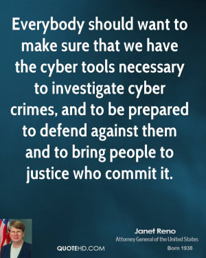 that we have the cyber tools necessary to investigate cyber crimes ...