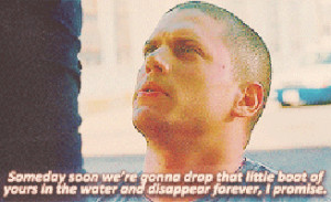 ... scofield misaquotes character quotes character michael scofield
