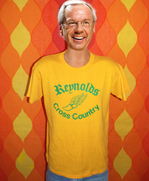 vintage tee shirt 80s ac REYNOLDS high school cross country t-shirt ...