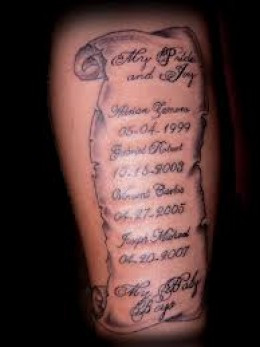 Scroll Tattoo Quotes In. QuotesGram