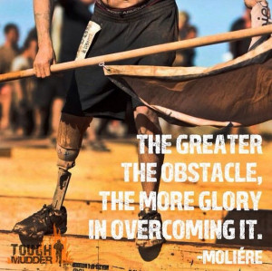 / obstacle quotes / motivation quotes / theme races / tough Mudder ...