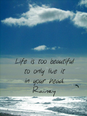 Life quotes life quote about nature and life with picture of the sea