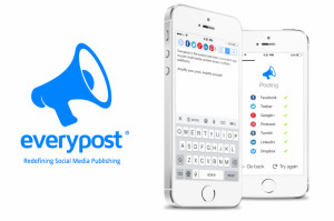 Everypost allows users to post to multiple social media platforms from ...
