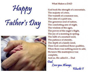 Happy Father's Day 2015 Special Wishes,Quotes,Sms,Messages,words for ...