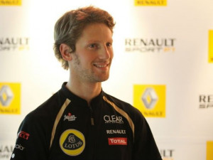 Romain Grosjean took 7th place at the 2012Singapore GP
