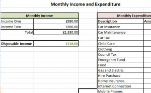 Income And Expenditure Template