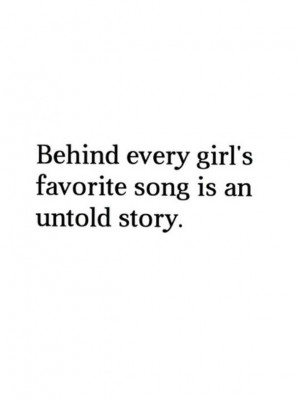 , favorites, girl, music, quote, quotes, saying, sayings, simple ...