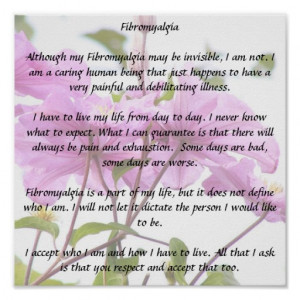 Fibromyalgia poster