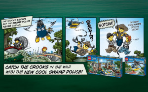 lego city police swamp