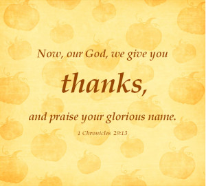 Free Thanksgiving Scripture Printable