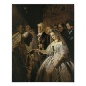 The Unequal Marriage, 1862 Posters