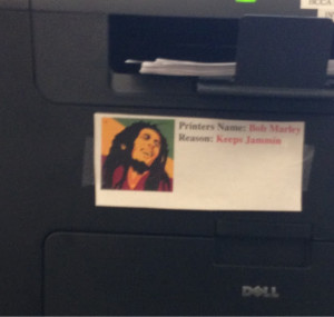 Funny printer name