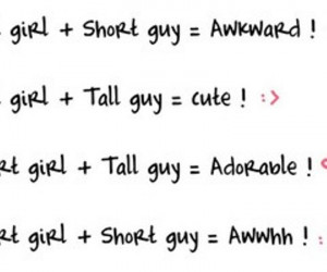 Again, short girls should avoid dating shorty guys if they don't want ...