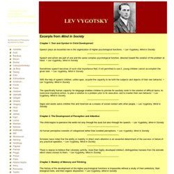 Vygotsky Quotes