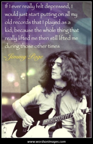 Jimmy page quotes...