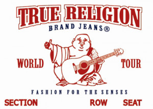 ... tauschen deine zu billigen T-Shirts gegen True Religion-Jeans, Girl